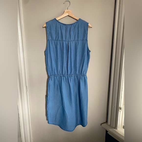 Jeans dress with pockets DALIA - Picture 2 of 4